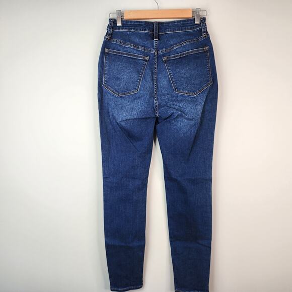 J. Crew Factory Curvy High Rise Skinny Jeans Medium Wash Stretch Denim 28 - Picture 6 of 11